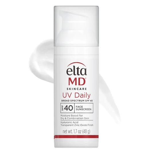 EltaMD UV Daily SPF 40 lightweight hydrating sunscreen with zinc oxide and hyaluronic acid.