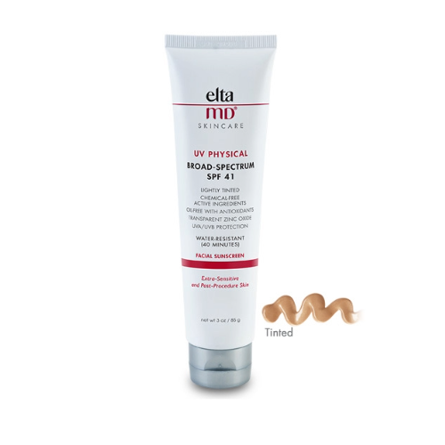 EltaMD UV Physical Tinted SPF 41 mineral sunscreen for sensitive and post-procedure skin