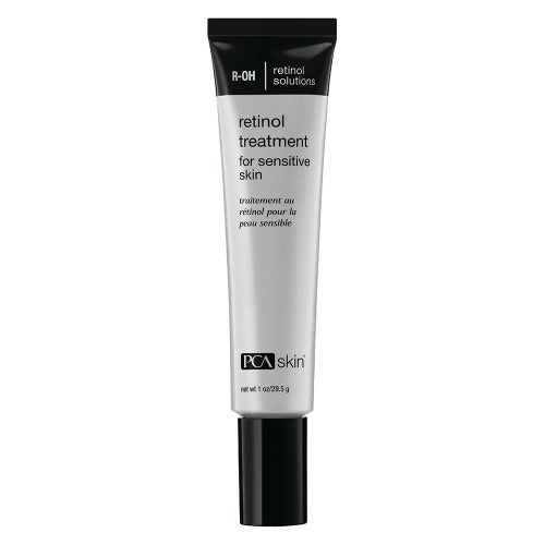 PCA Skin Retinol Treatment for sensitive and aging skin. Gentle anti-aging serum that reduces fine lines, redness, and uneven tone.