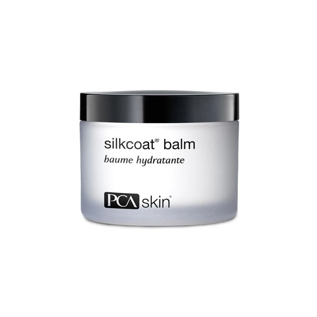 PCA Skin Silkcoat Balm rich hydrating moisturizer for dry, sensitive, or post-treatment skin, available at Skin Boutique Online.