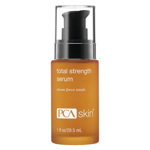 PCA Skin Total Strength Serum peptide anti-aging treatment for firming and wrinkle reduction