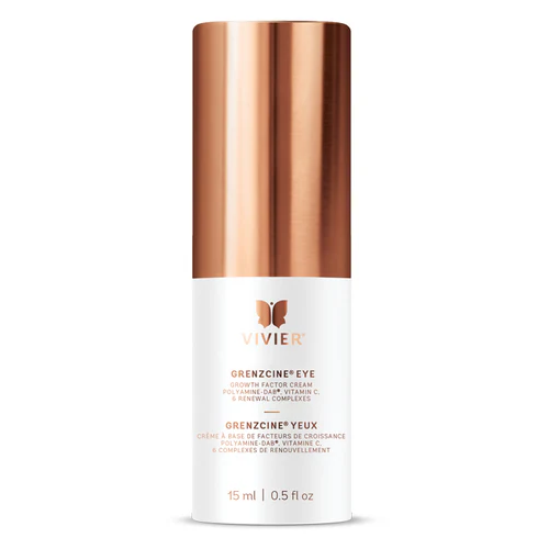 Vivier GrenzCine Eye cream for mature skin, designed to reduce wrinkles, dark circles, and puffiness with collagen-boosting and brightening ingredients.
