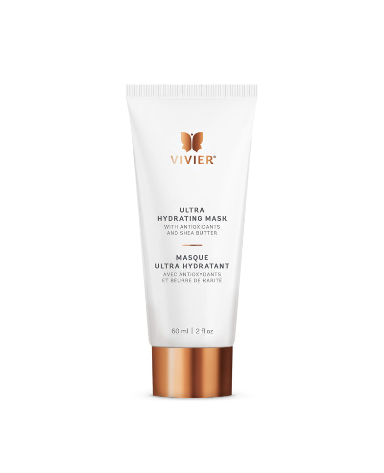Vivier Ultra Hydrating Mask with antioxidants and shea butter for deep hydration and skin repair