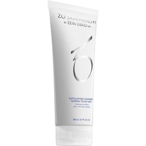 Texture of ZO Skin Health Exfoliating Cleanser – A foaming face wash that removes excess oil and impurities while polishing the skin surface.