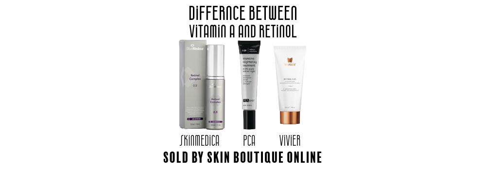 Difference between Retinol and Vitamin A