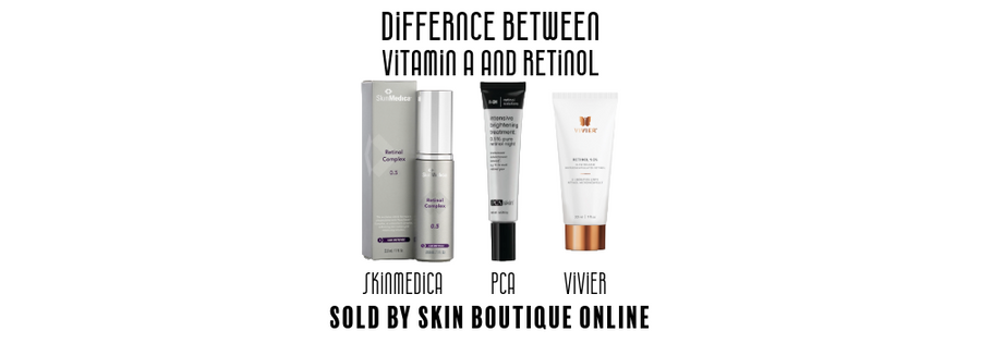 Difference between Retinol and Vitamin A