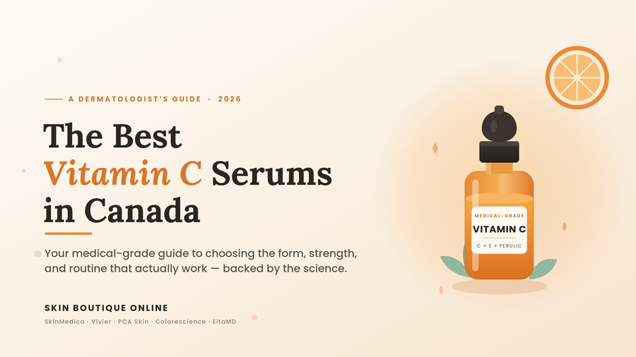Best Vitamin C Serums in Canada (2026): Medical-Grade Guide