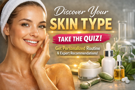 Discover your skin type with a personalized skincare quiz for expert product recommendations