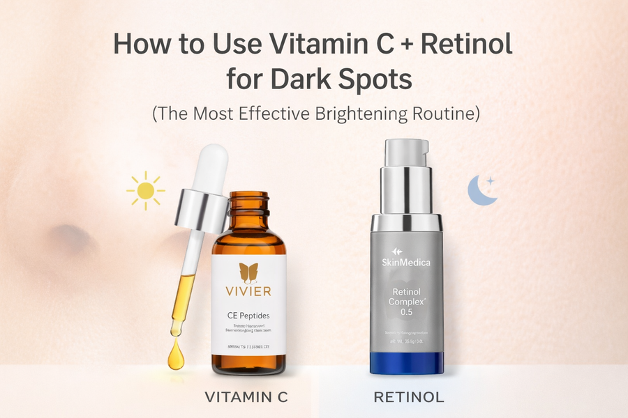 How to Use Vitamin C + Retinol for Dark Spots