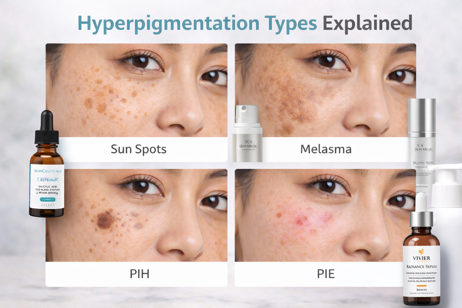 Hyperpigmentation Types Explained