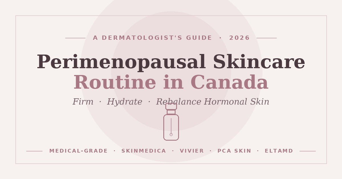 Perimenopausal Skincare Routine in Canada (2026): A Dermatologist's Guide to Firming, Hydrating & Rebalancing Hormonal Skin