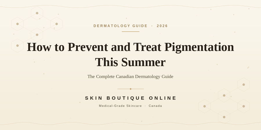 How to Prevent and Treat Pigmentation This Summer: The Complete Canadian Dermatology Guide (2026)
