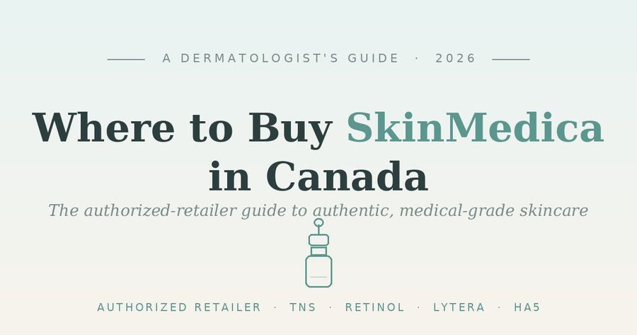 Where to Buy SkinMedica in Canada (2026): The Authorized-Retailer Guide to Authentic TNS, Retinol Complex & Lytera
