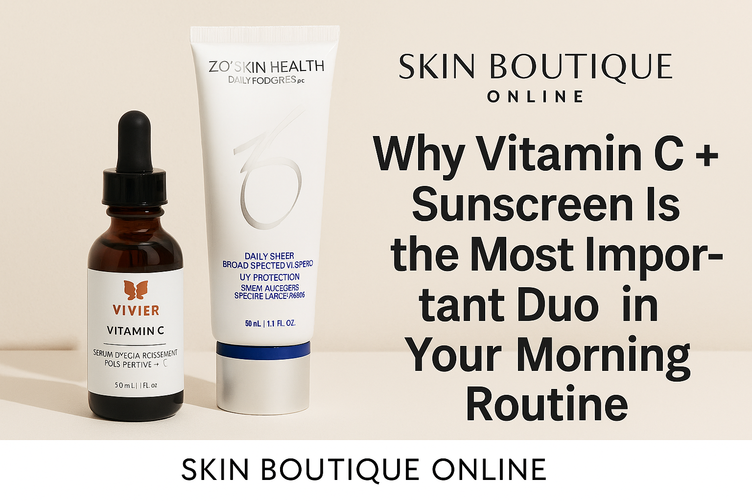 Vitamin C + Sunscreen