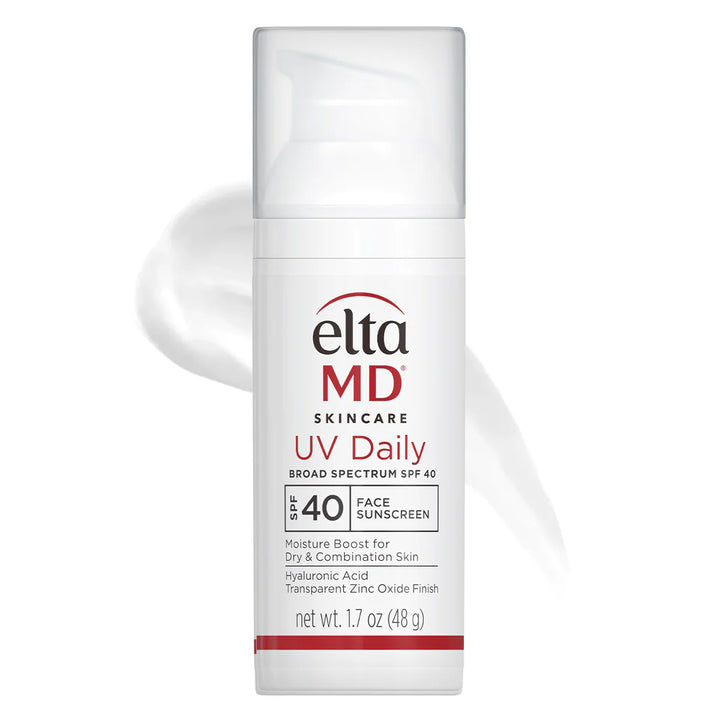 EltaMD UV Daily SPF 40 lightweight hydrating sunscreen with zinc oxide and hyaluronic acid.