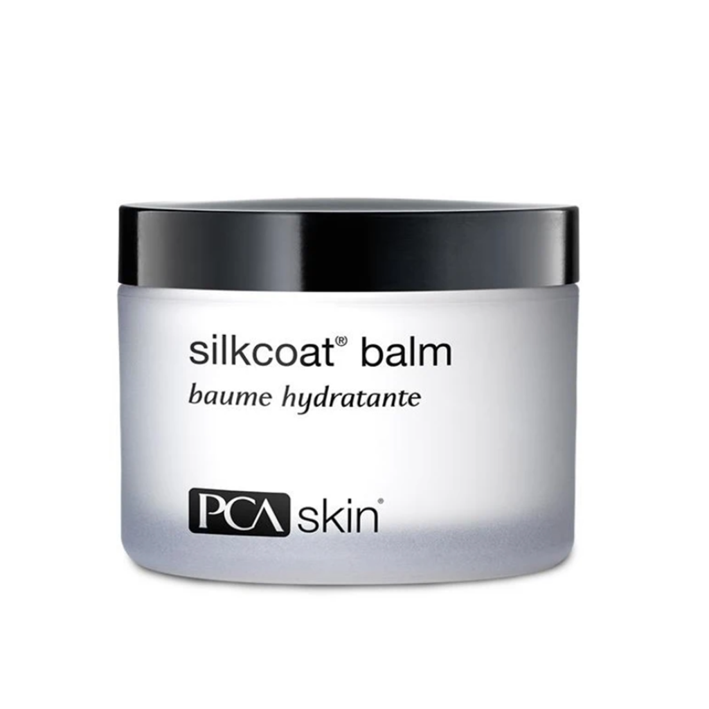 PCA Skin Silkcoat Balm rich hydrating moisturizer for dry, sensitive, or post-treatment skin, available at Skin Boutique Online.