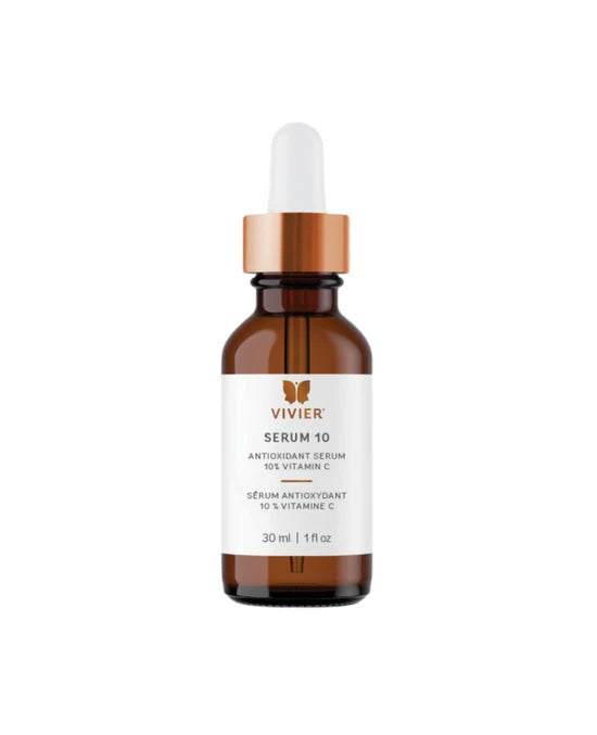Vivier Serum 10 – Medical-grade Vitamin C antioxidant serum for bright, youthful skin available at Skin Boutique Online.