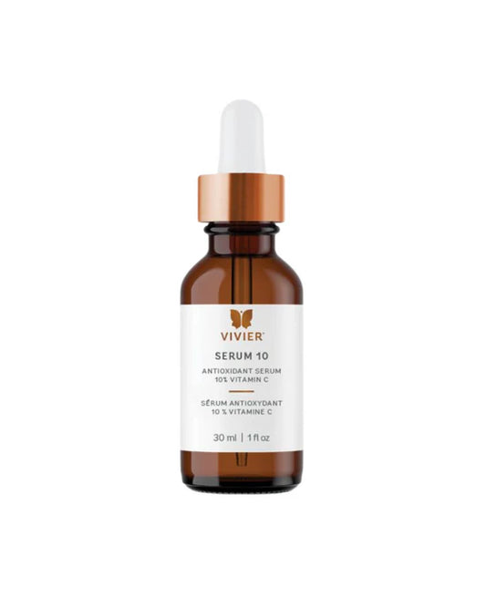Vivier Serum 10 – Medical-grade Vitamin C antioxidant serum for bright, youthful skin available at Skin Boutique Online.